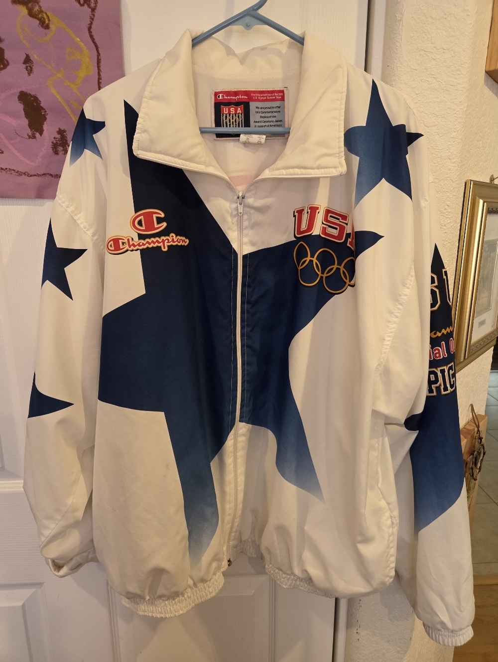 Champion 1996 Reproduction Olympic Jacket Size XXL.
